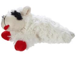 Meijer Lamb Chop Plush Mini Dog Toy, 5