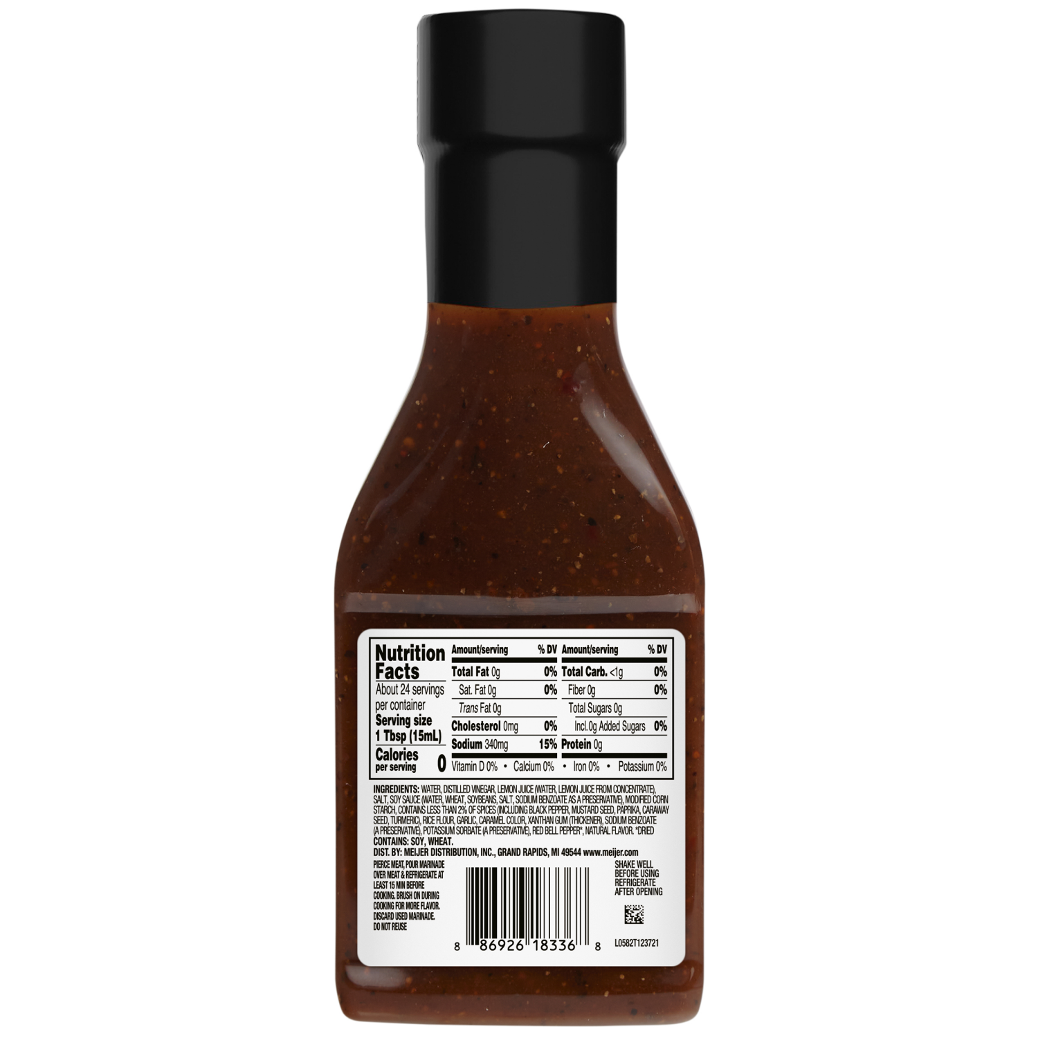 slide 2 of 2, MEIJER Steak and Chop Marinade, 12.25 oz