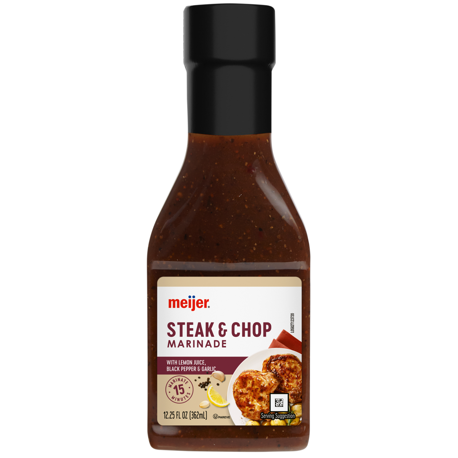 slide 1 of 2, MEIJER Steak and Chop Marinade, 12.25 oz