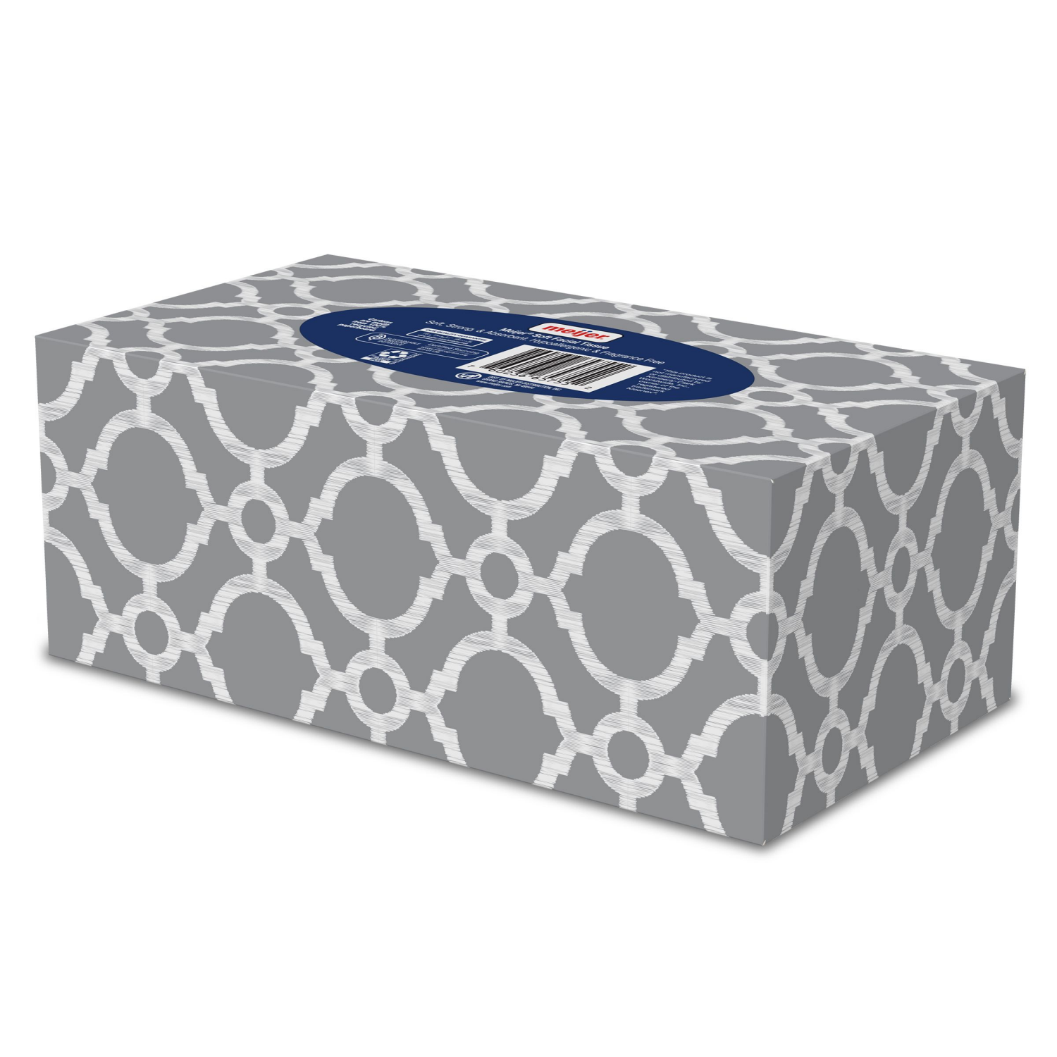 slide 3 of 5, Meijer Soft Facial Tissue White, 160 ct