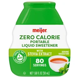 Meijer Zero Calorie Liquid Sweetener with Stevia