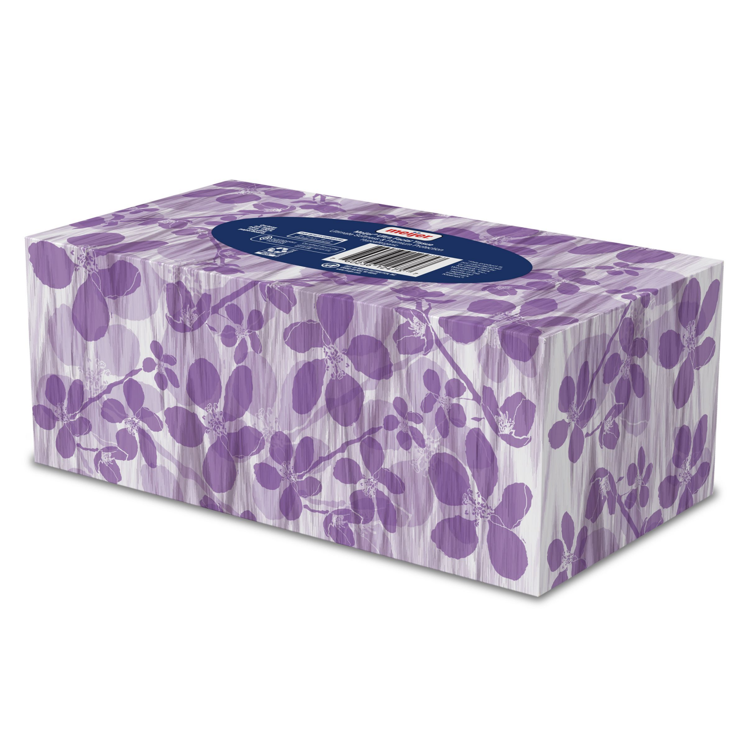 slide 3 of 4, Meijer 3ply Facial Tissue, 120 ct