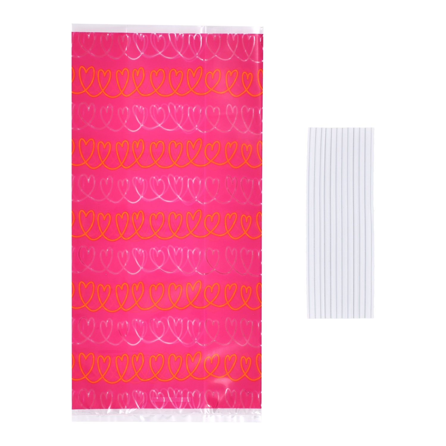 slide 3 of 3, Meijer Corporate Seasonal Meijer Valentine Favor Bag, 12ct, 2 Assorted Designs, 12 ct