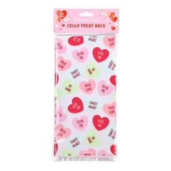 Meijer Corporate Seasonal Meijer Valentine Favor Bag, 12ct, 2 Assorted Designs