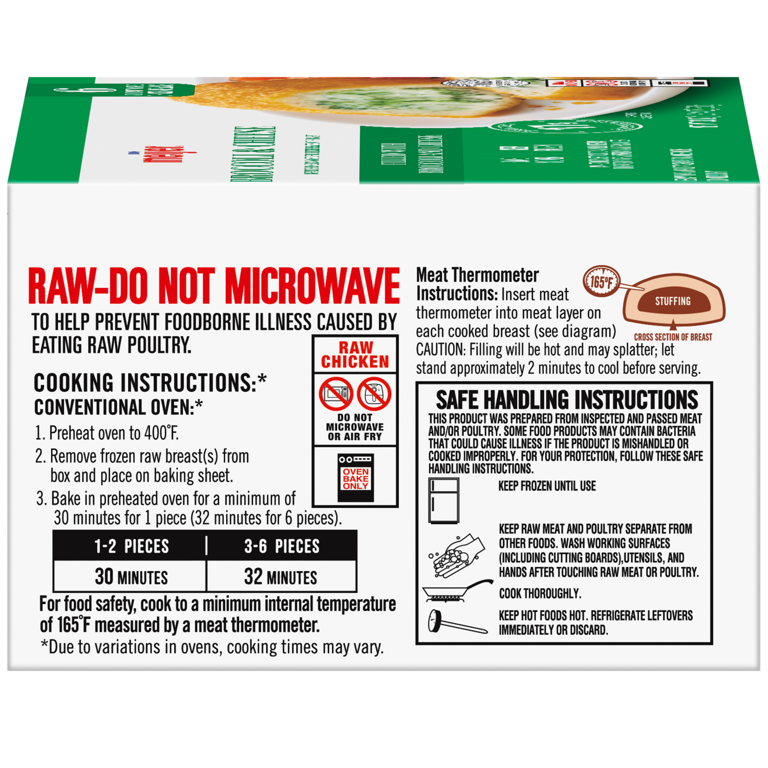 slide 4 of 8, Meijer Broccoli & Cheese Stuffed Chicken Breast, 6 ct