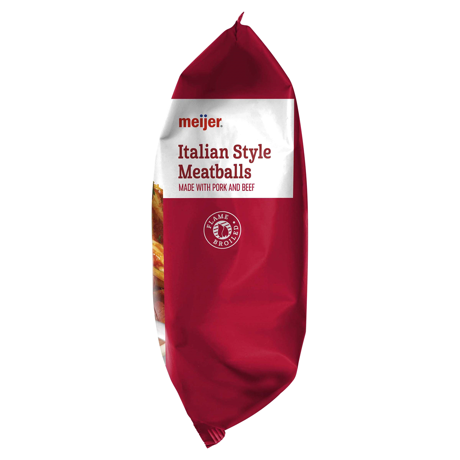 slide 3 of 3, Meijer Flame Broiled Italian Style Meatballs, 64 oz