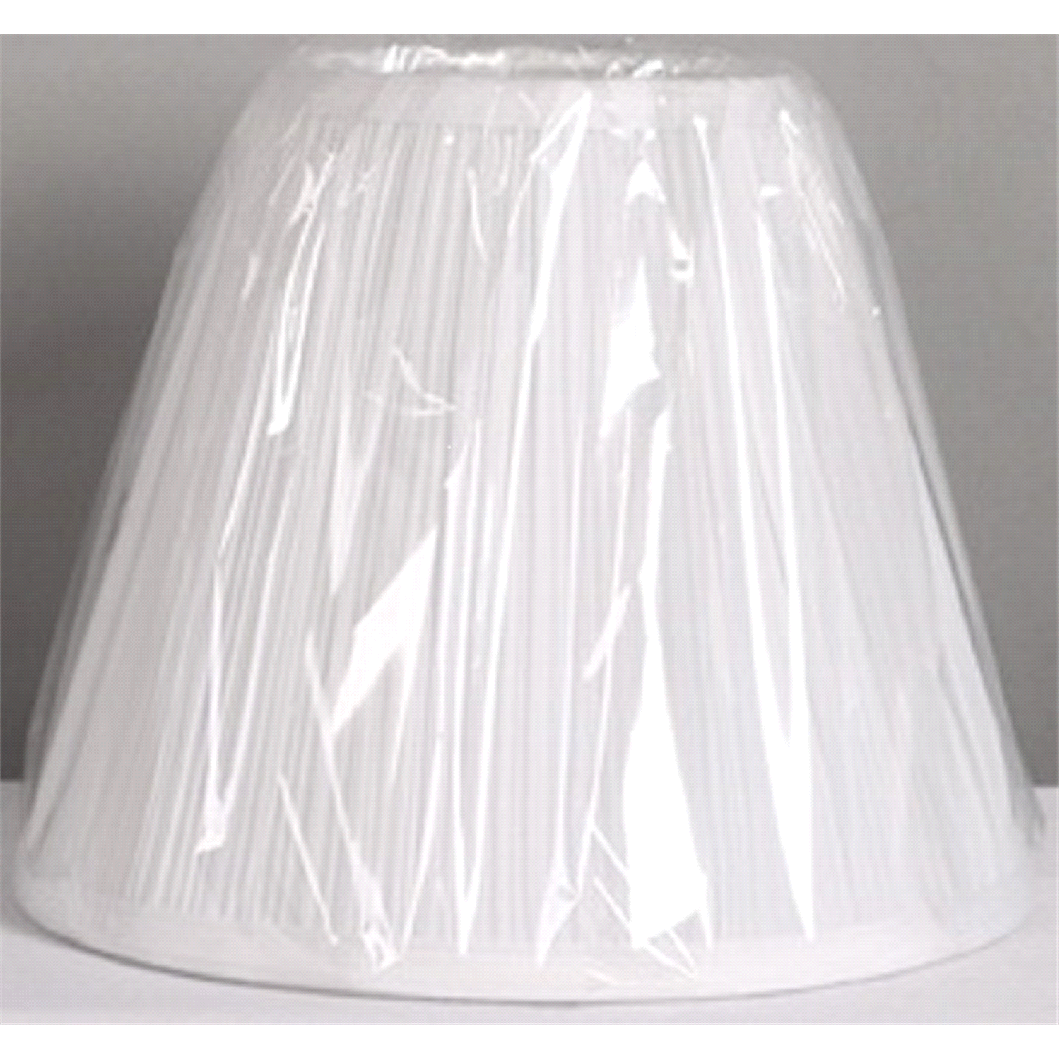 slide 1 of 1, HOME Ivory Replacement Mushroom Pleat Hardback Shade, 8" x 18" x 13", 8x18 x 13 