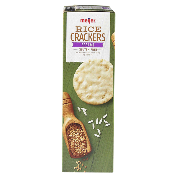 Meijer Sesame Rice Crackers 3.5 oz Shipt