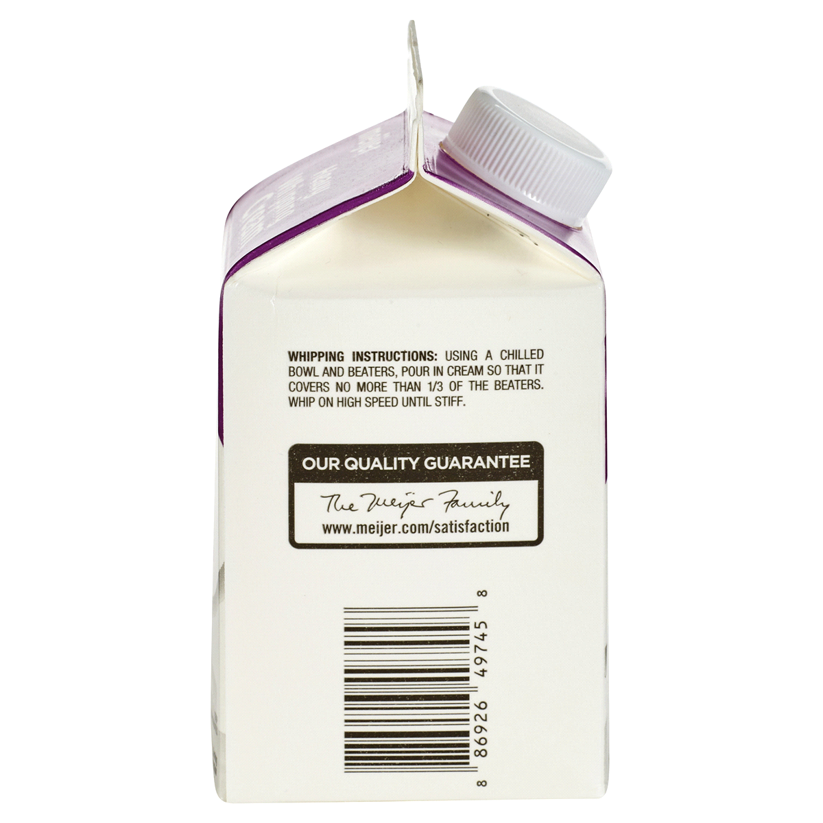 Meijer Heavy Whipping Cream 16 fl oz Shipt