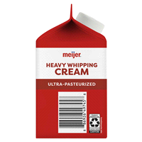 slide 7 of 9, Meijer Heavy Whipping Cream, Pint, 16 oz