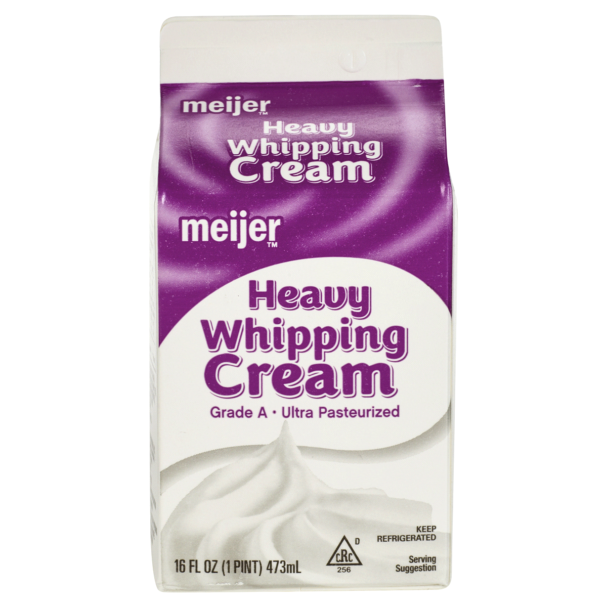 Meijer Heavy Whipping Cream 16 fl oz Shipt