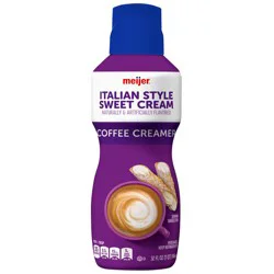 Meijer Italian-Style Sweet Cream Coffee Creamer, 32 Oz