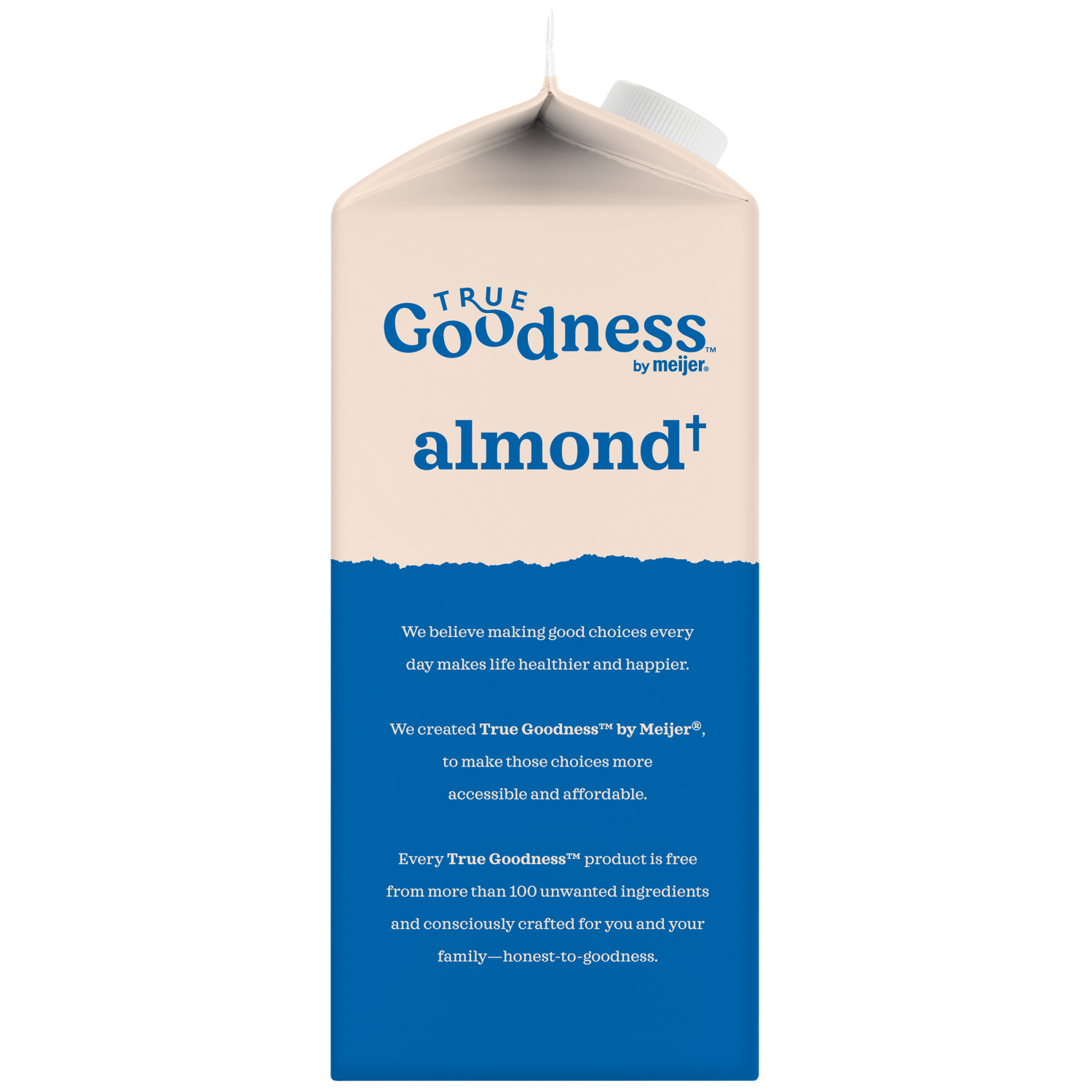 slide 2 of 3, Meijer Original Almond Milk, 64 fl oz