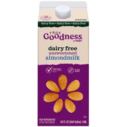 Original Unsweeted Dairy Free Almond Milk 64 Oz