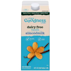 Vanilla Dairy Free Almond Milk 64 Oz