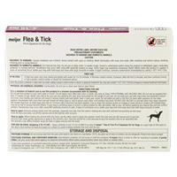 slide 3 of 13, Meijer Pro II Squeeze-On Flea & Tick for Dogs, 04 ct; 10 lb, 3 ct