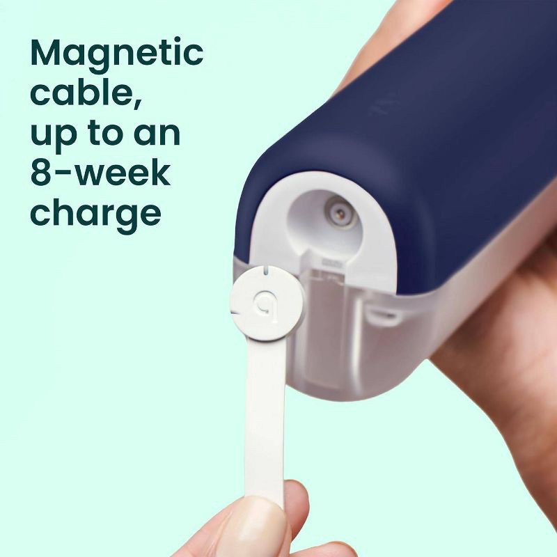 slide 9 of 16, quip Cordless Rechargeable 2-Pressure Modes Plastic Countertop Water Flosser, 1 ct