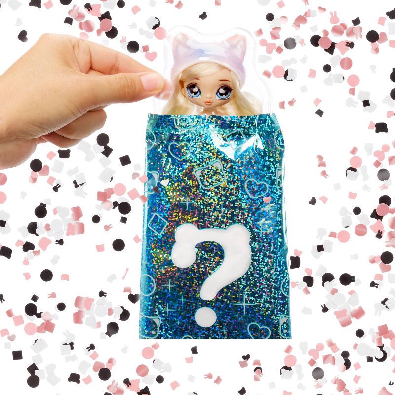 slide 2 of 7, Na! Na! Na! Surprise Na Na Na Surprise 4" Fashion Doll Minis Series 2 Mystery Packaging with Confetti Surprise, 1 ct