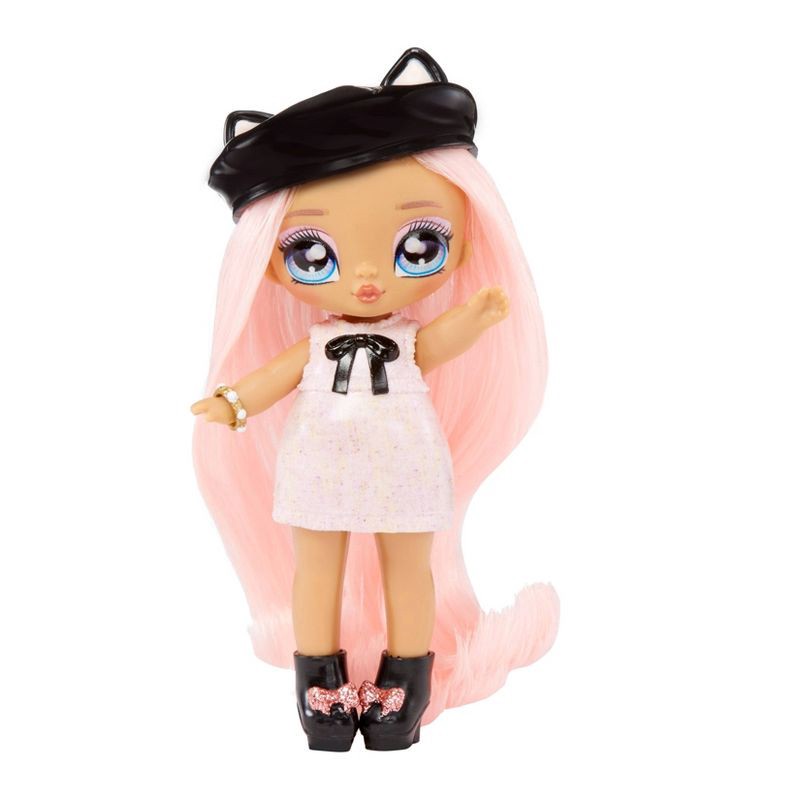 slide 4 of 7, Na! Na! Na! Surprise Na Na Na Surprise 4" Fashion Doll Minis Series 2 Mystery Packaging with Confetti Surprise, 1 ct