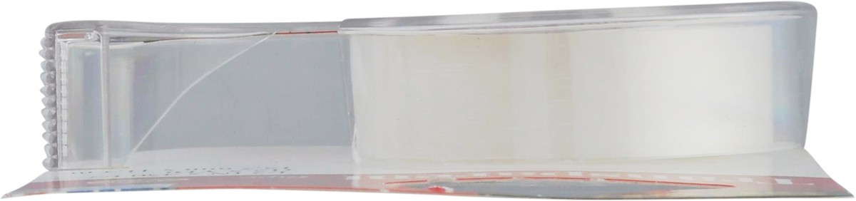 slide 2 of 9, SCOTCH HOME & OFFICE TAPE Transparent Tape W/Dispenser Gloss Finish 1/2"X450", 1 ct