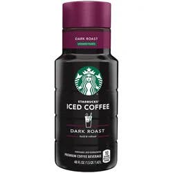 Starbucks Iced Coffee Premium Coffee Beverage, Dark Roast