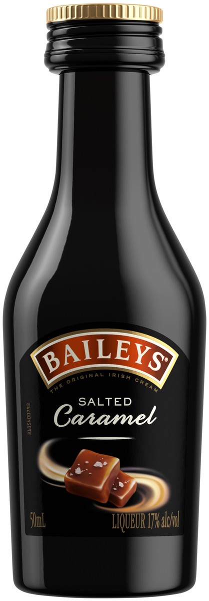 slide 1 of 3, Bailey's Salted Caramel Irish Cream Liqueur, 50 ml