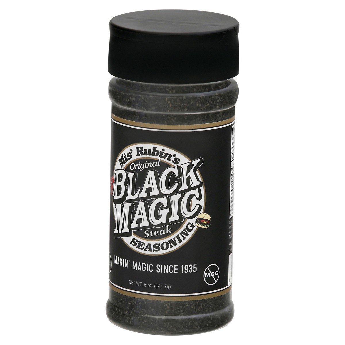 slide 3 of 9, Mis' Rubin's Original Black Magic Steak Seasoning 5 oz Bottle, 5 oz