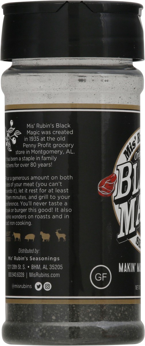 slide 9 of 9, Mis' Rubin's Original Black Magic Steak Seasoning 5 oz Bottle, 5 oz