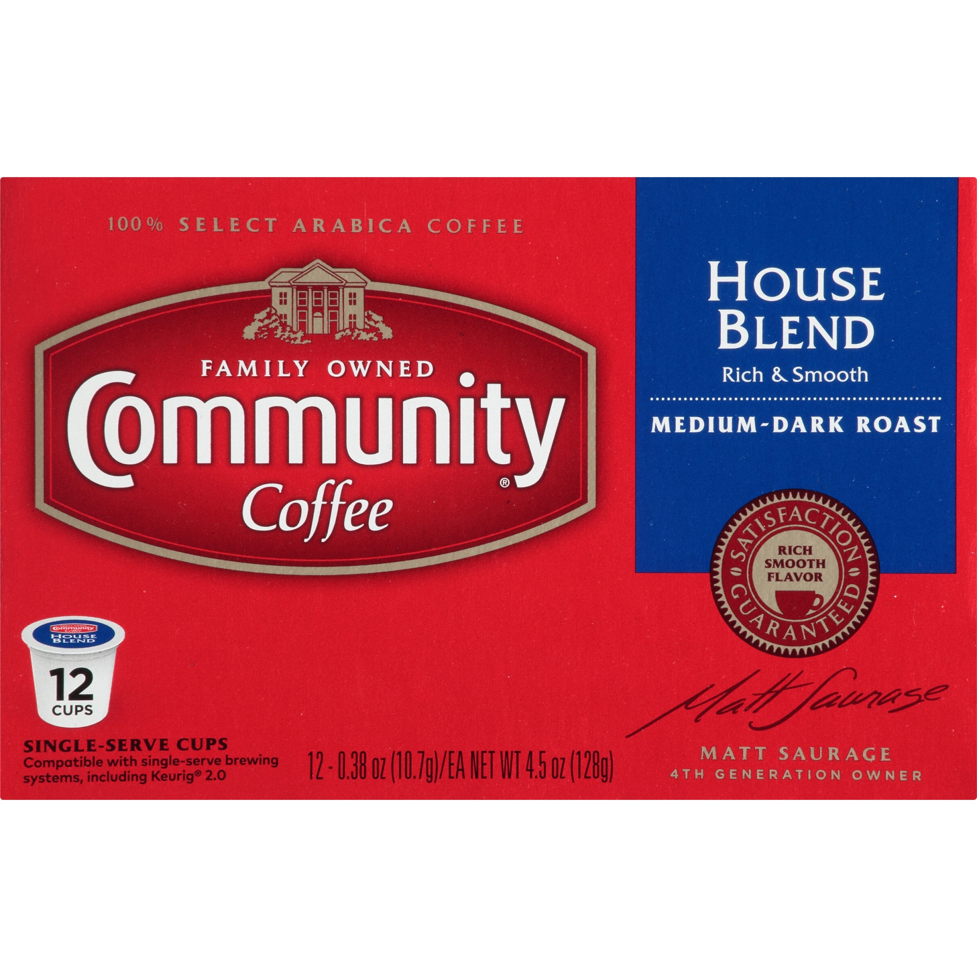 Community Coffee House Blend Single Serve KCups 12 ct Shipt
