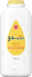 Johnson's JOHNSON'S Medicated Powder, 15 Oz