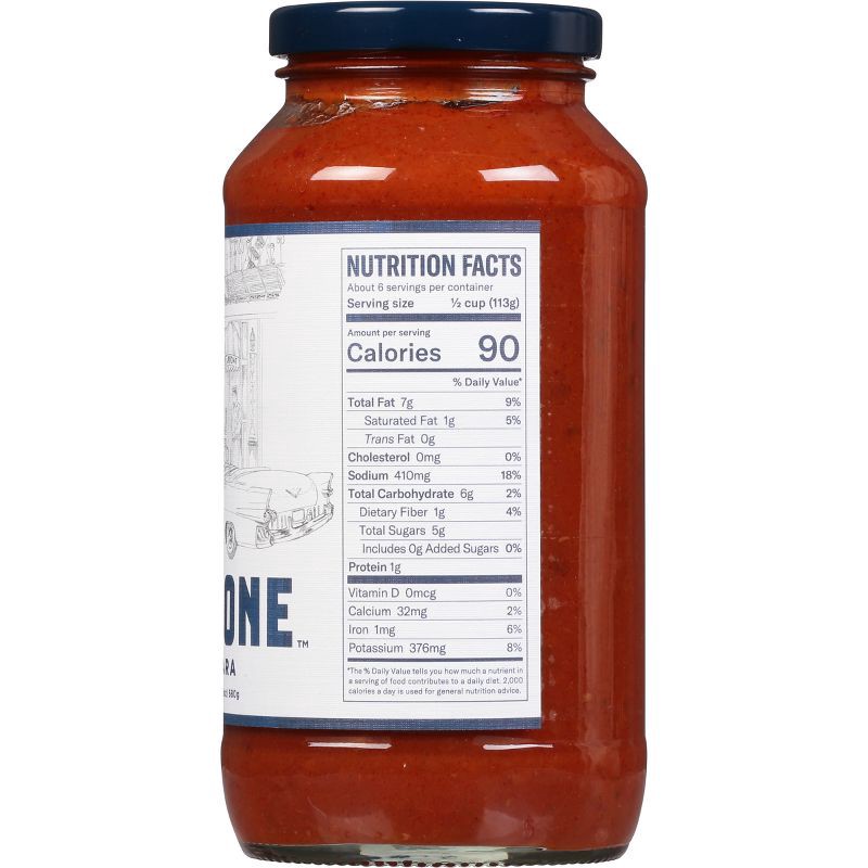 slide 5 of 6, Carbone Marinara Sauce - 24oz, 24 oz