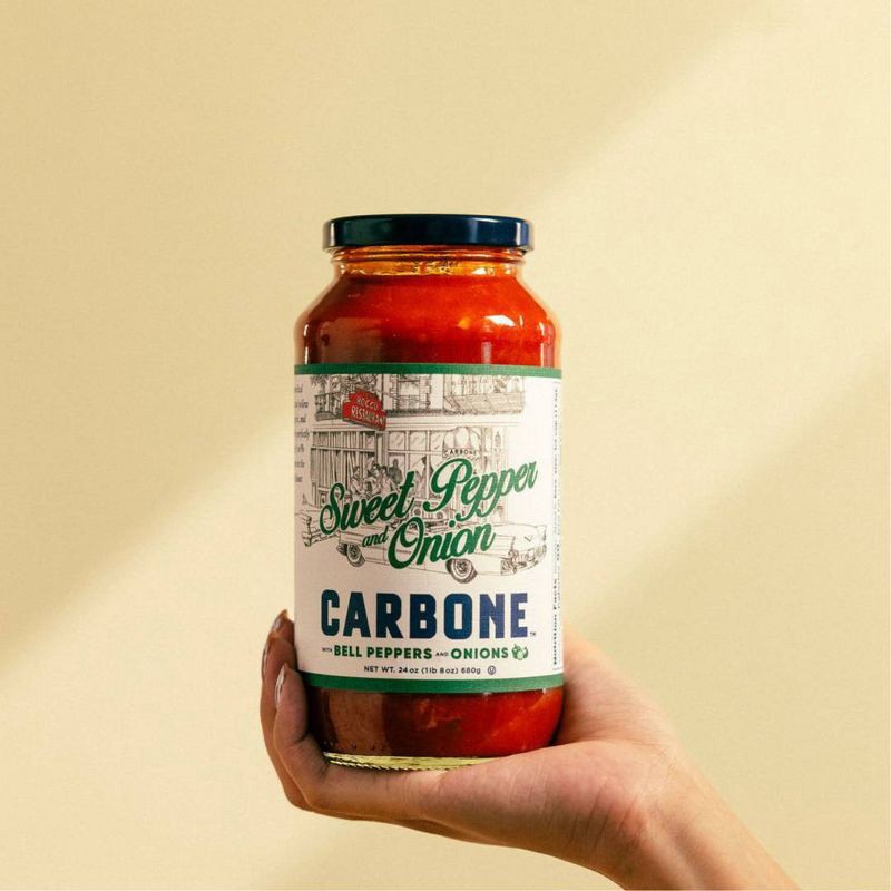 slide 9 of 10, Carbone Tomato Basil Sauce - 24oz, 24 oz