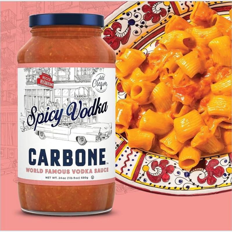 slide 2 of 8, Carbone Spicy Vodka - 24oz, 24 oz