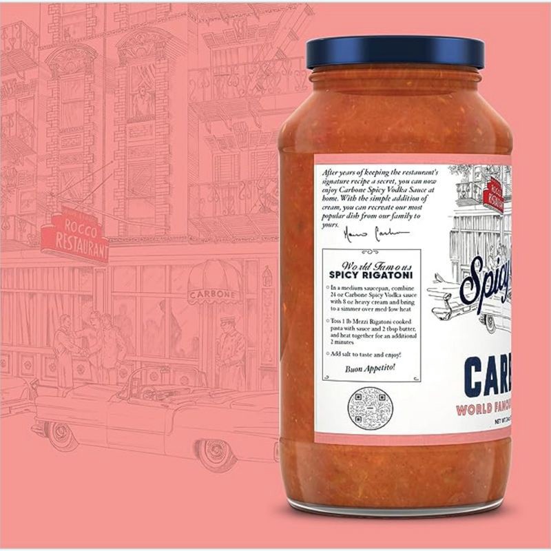 slide 4 of 8, Carbone Spicy Vodka - 24oz, 24 oz