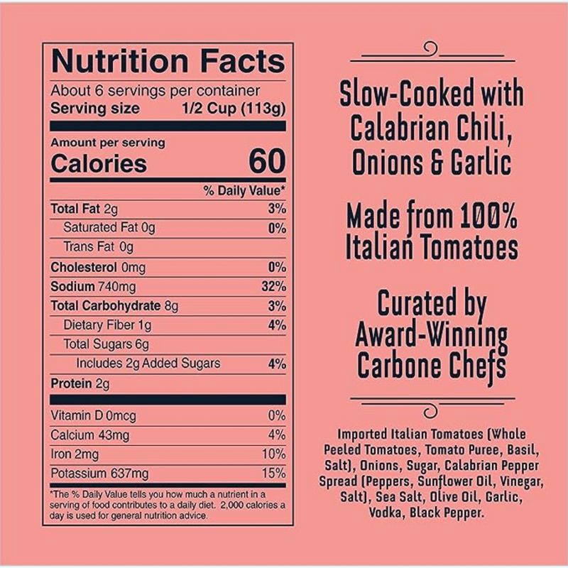 slide 6 of 8, Carbone Spicy Vodka - 24oz, 24 oz