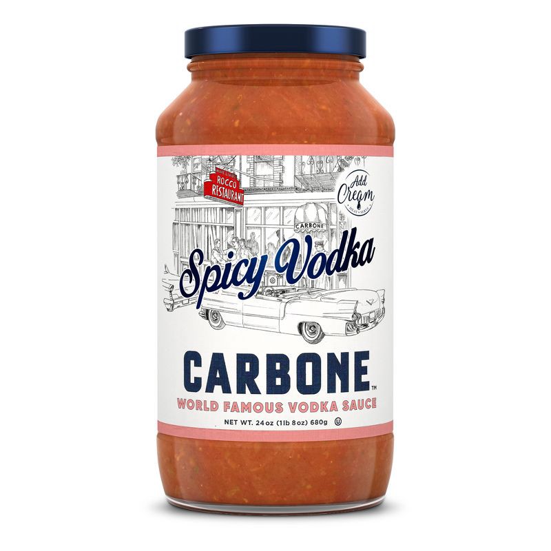 slide 1 of 8, Carbone Spicy Vodka - 24oz, 24 oz