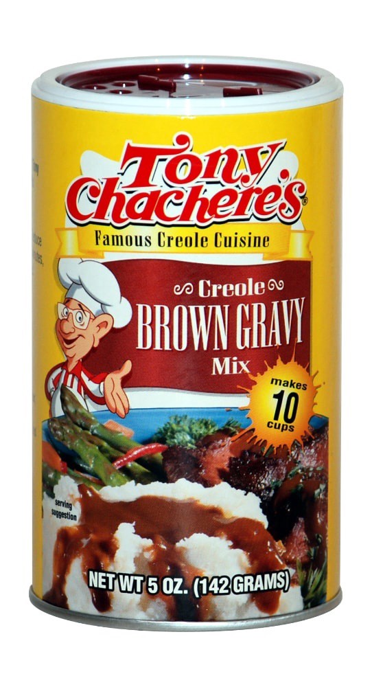 slide 1 of 2, Tony Chachere's Brown Gravy Mix, Creole, 5 oz