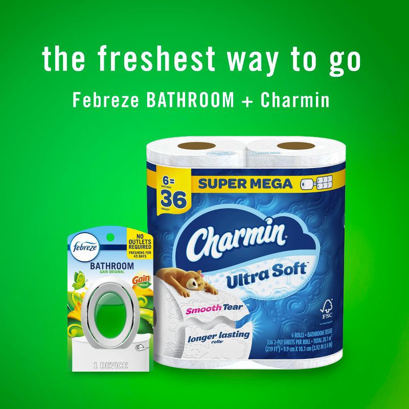 slide 8 of 14, Febreze Gain Original Bathroom Air Freshener - 3ct, 3 ct