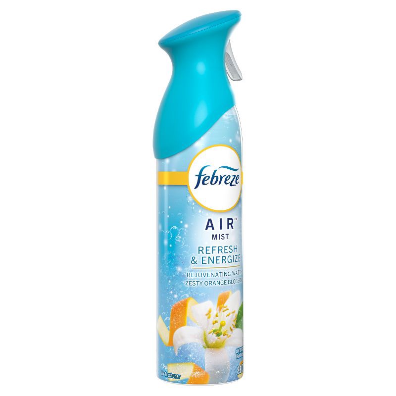 slide 9 of 12, Febreze Air Odor-Fighting Air Freshener - Zesty Orange Blossom - 8.8oz, 8.8 oz