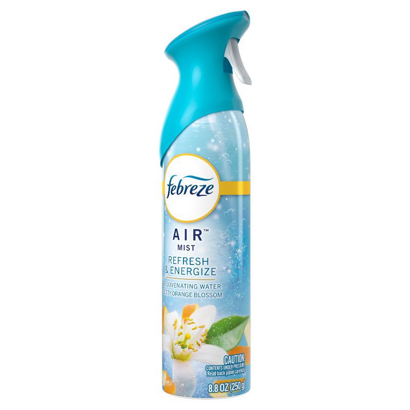 slide 10 of 12, Febreze Air Odor-Fighting Air Freshener - Zesty Orange Blossom - 8.8oz, 8.8 oz