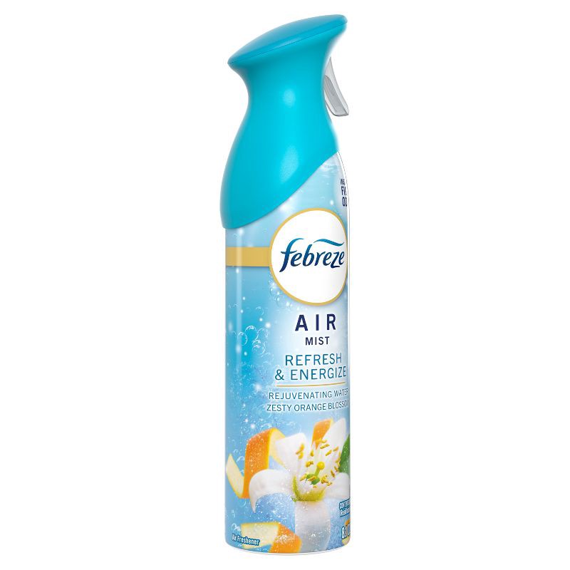 slide 11 of 12, Febreze Air Mist Odor-Fighting Air Freshener - Zesty Orange Blossom - 8.1oz, 8.1 oz