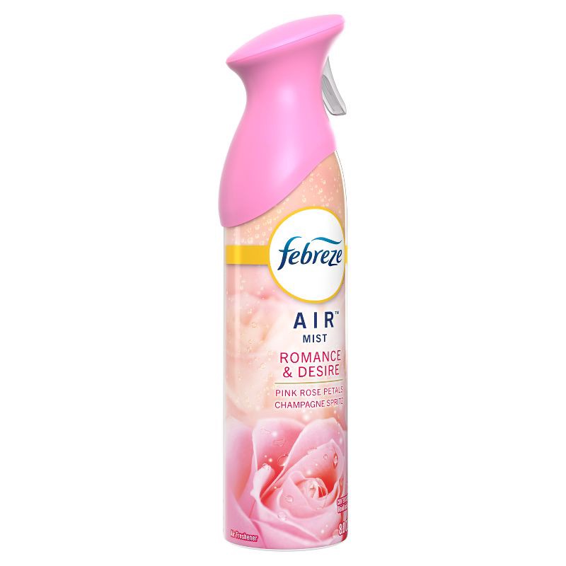 slide 9 of 13, Febreze Air Odor-Fighting Air Freshener - Pink Rose Petals - 8.8oz, 8.8 oz
