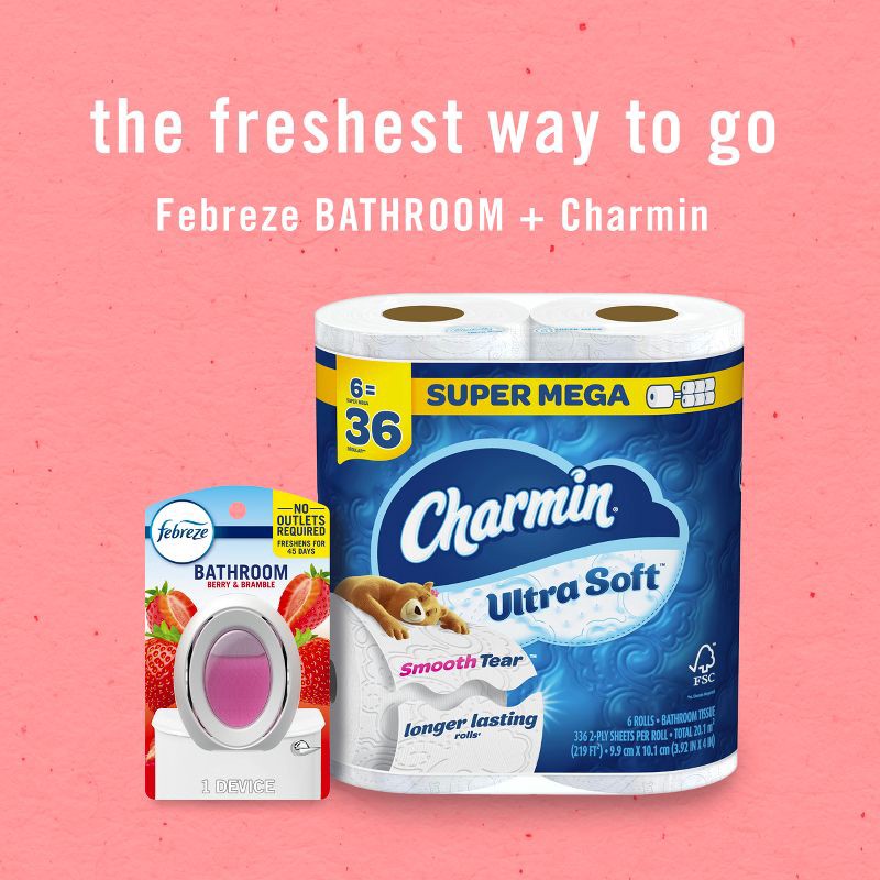 slide 8 of 14, Febreze Berry & Bramble Bathroom Air Freshener - 3ct, 3 ct