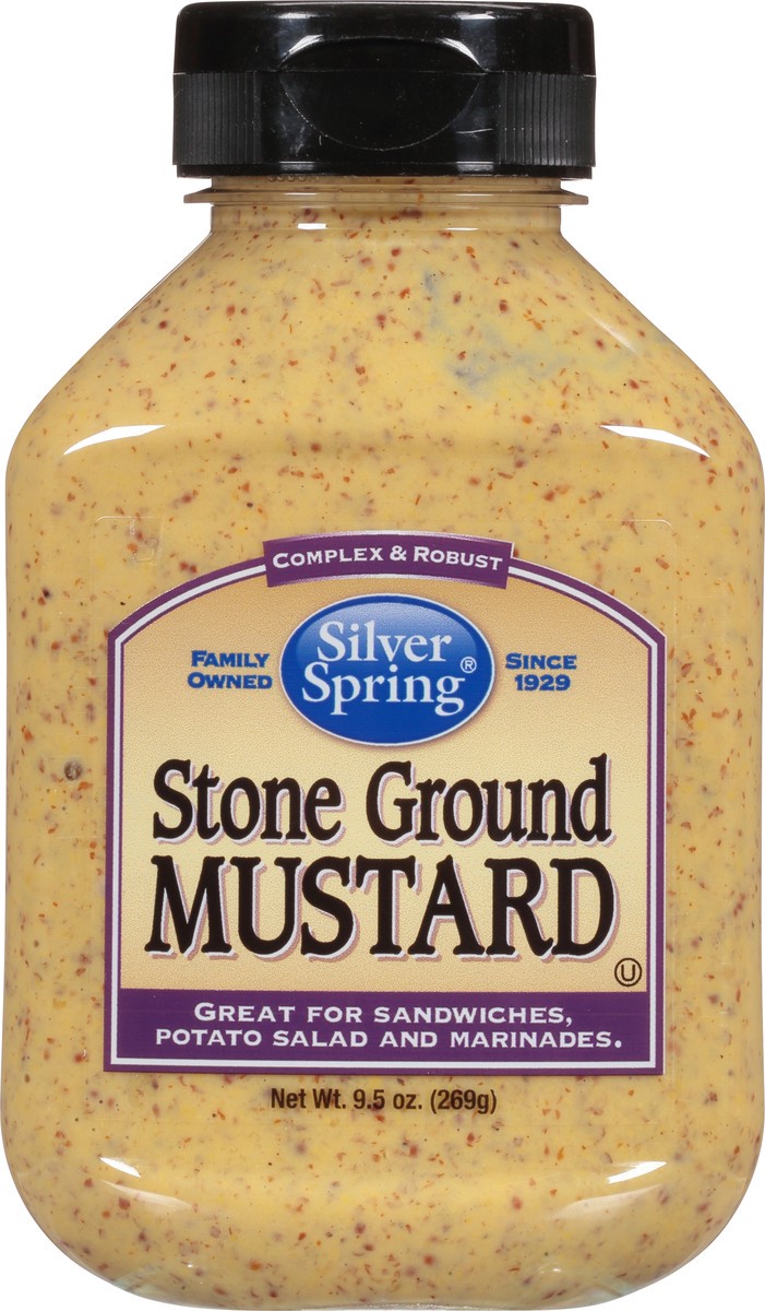 slide 9 of 14, Silver Spring Complex & Robust Stone Ground Mustard 9.5 oz, 9.5 oz