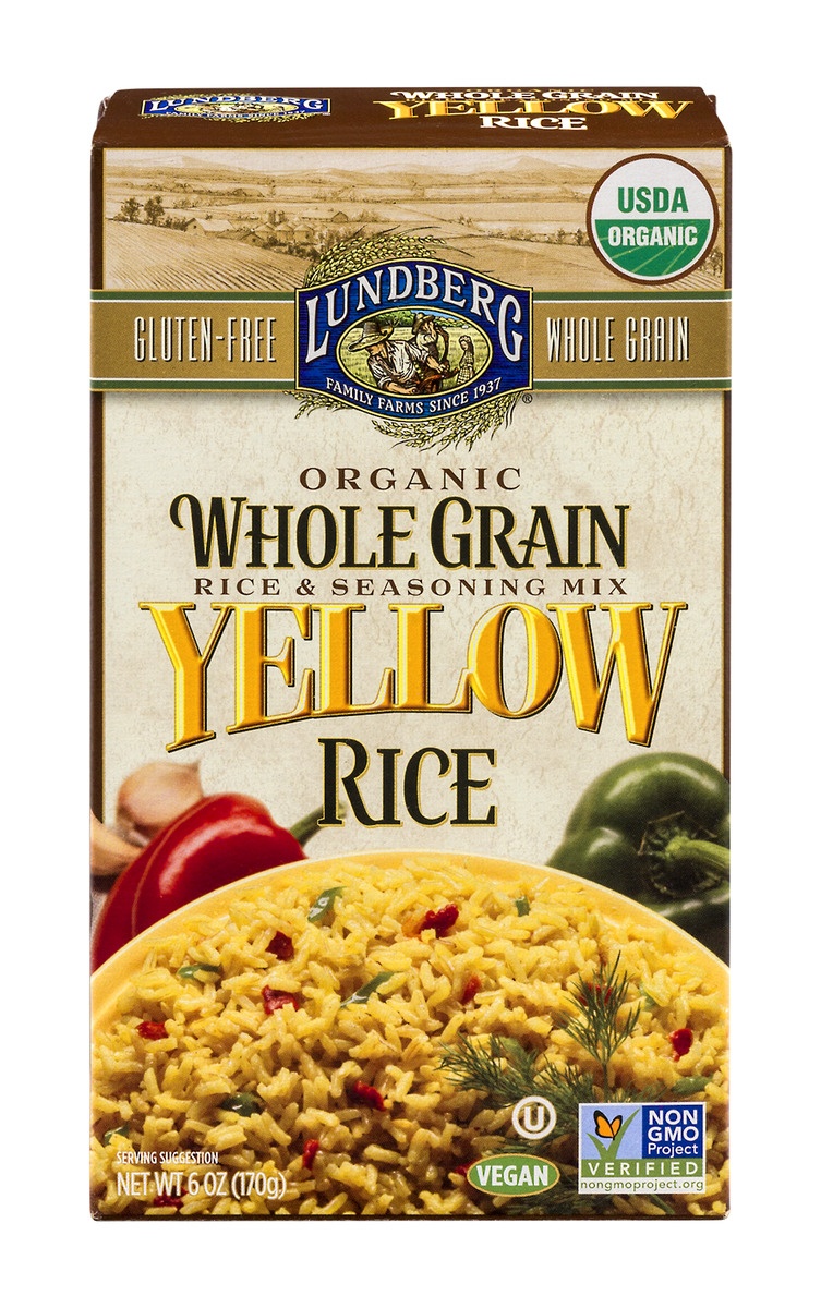 slide 1 of 8, Lundberg Family Farms Lundberg Family Farm Organic Yellow Rice Mix, 6 oz