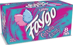 Faygo Cotton Candy Soda 8 - 12 fl oz Cans