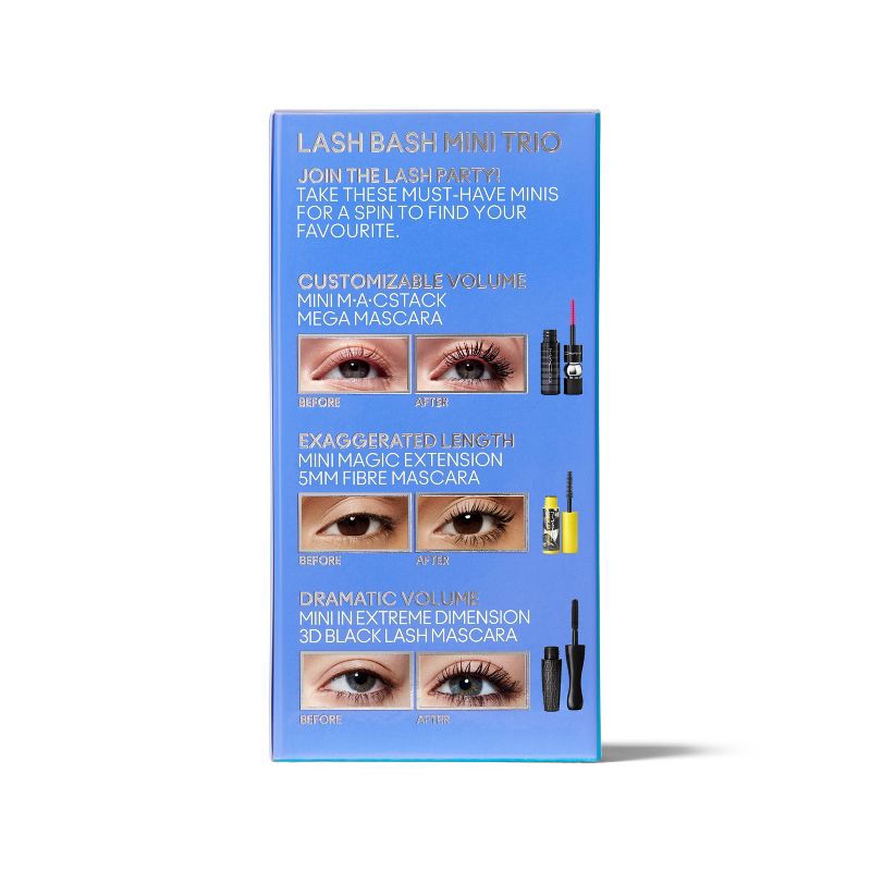 slide 3 of 4, MAC Best Seller Mascara Kit - 3.4oz/3pc - Ulta Beauty, 3.4 oz, 3 ct