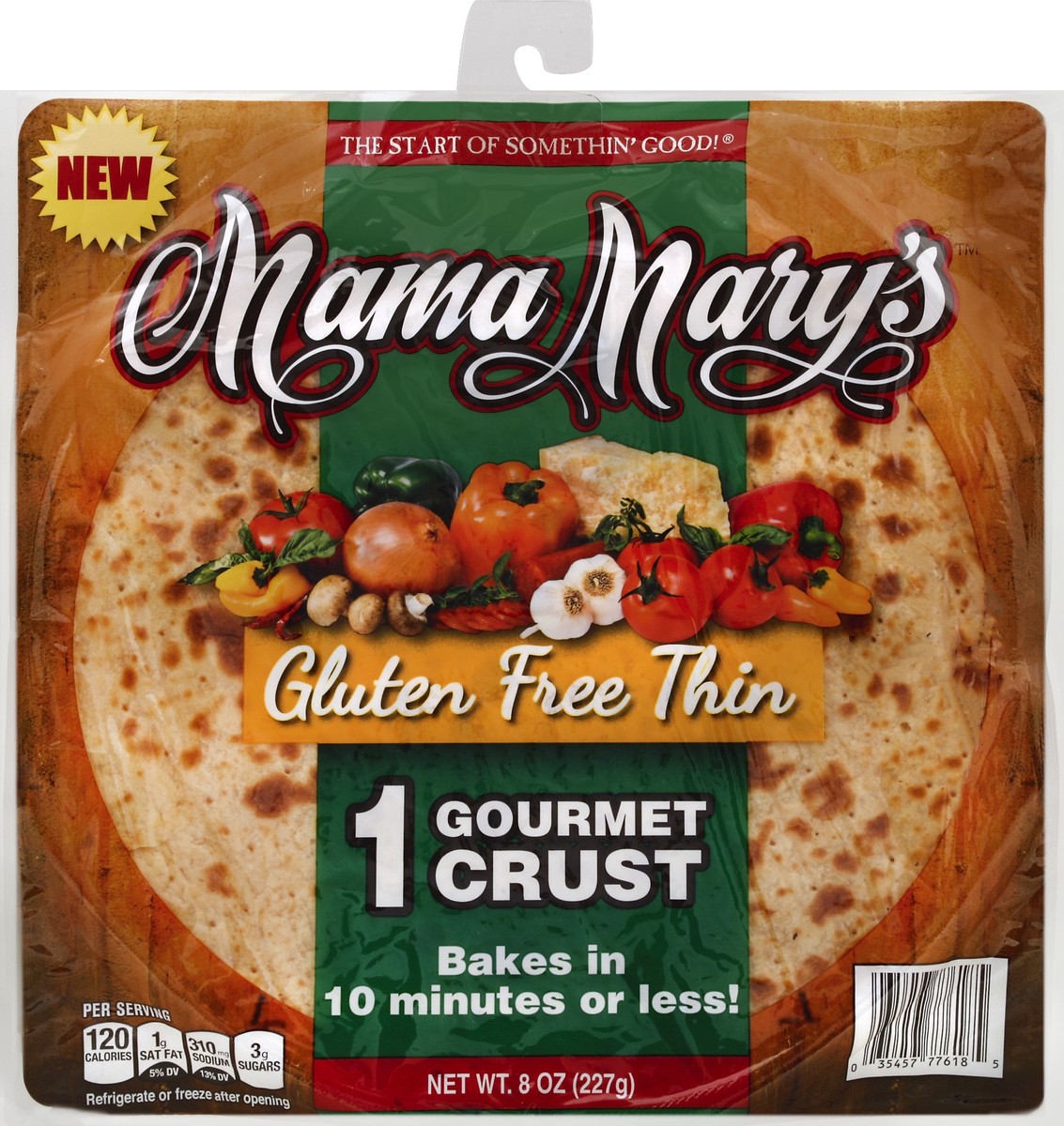 slide 4 of 5, Mama Mary's Crust 8 oz, 8 oz