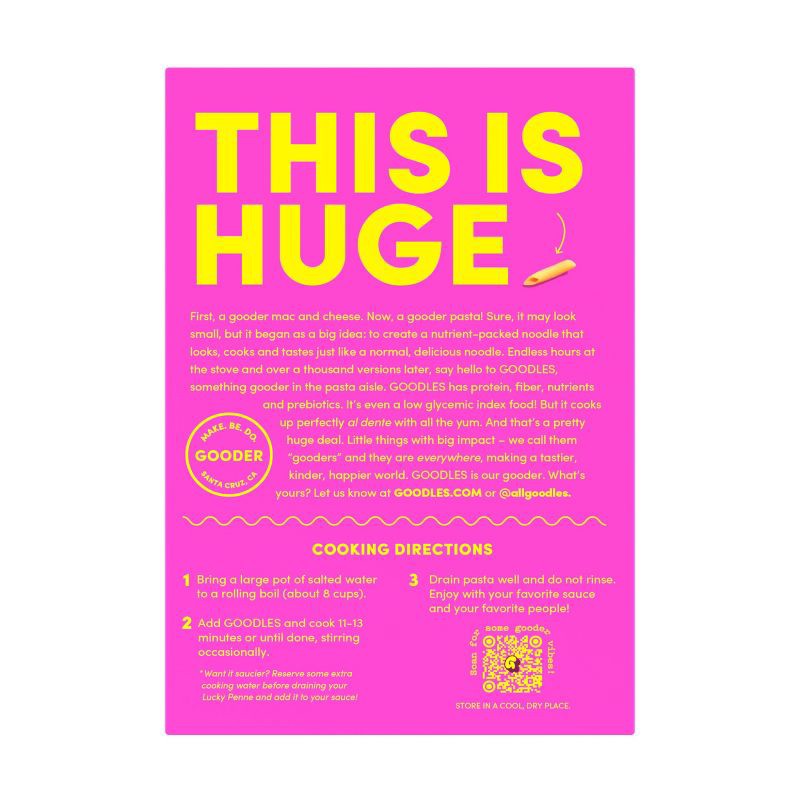 slide 2 of 6, Goodles Dry Pasta Lucky Penne - 8 oz, 8 oz