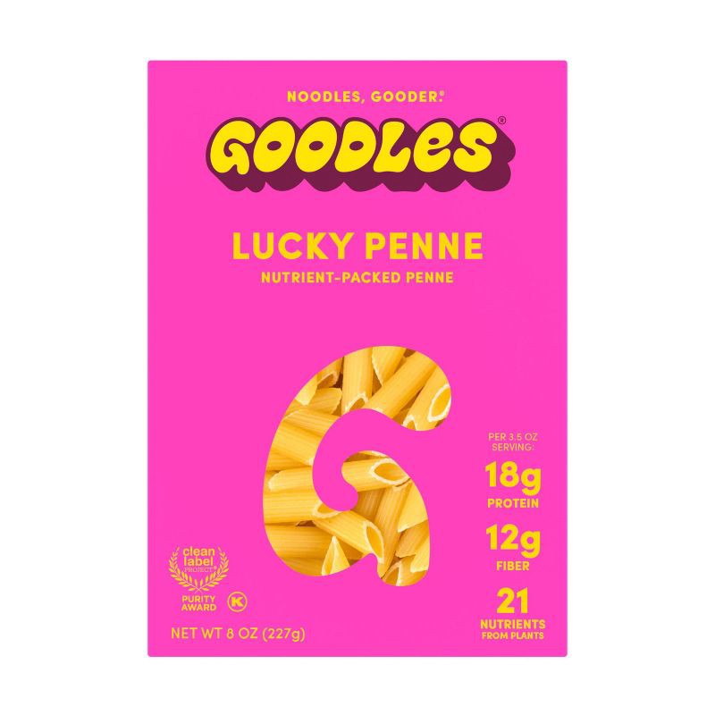 slide 3 of 6, Goodles Dry Pasta Lucky Penne - 8 oz, 8 oz